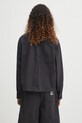 Odzież Carhartt WIP koszula bawełniana W' L/S Toland I035132.31RXX czarny