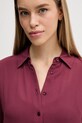 Sisley koszula bordowy 5IDTLQ09G