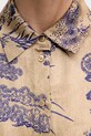 Sisley koszula 5IBNLQ07F beżowy