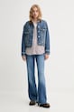 Βαμβακερό πουκάμισο Levi's 001HM.0010 καφέ AW25