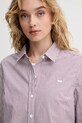 Bombažna srajca Levi's rjava 34574.0062