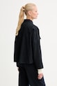 Abbigliamento Sessun camicia con lana 25110028 blu navy