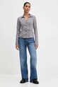 Hollister Co. koszula KI340.5442.105 brązowy AW25