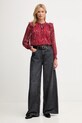 Pepe Jeans bluzka PL3051270 bordowy AW25