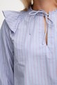 Pepe Jeans bluzka bawełniana PL3051254 niebieski