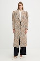 Риза с коприна Twinset 252TT2142 бежов AW25