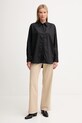 Calvin Klein Jeans cămașă din bumbac LV044D167G negru AW25