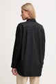 Îmbrăcăminte Calvin Klein Jeans cămașă din bumbac LV044D167G negru