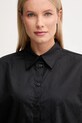 Calvin Klein Jeans cămașă din bumbac negru LV044D167G
