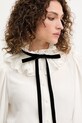 Luisa Spagnoli cămașă de matase bej 542516.LS