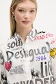 Хлопковая рубашка Desigual SOUL серый 25WWCW10