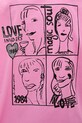 Desigual koszula bawełniana GIRLS 25WWCW16 różowy