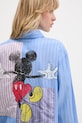 Πουκάμισο Desigual MICKYSTRIPES μπλε 25WWCW19