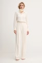 Πουκάμισο με μετάξι Marella 2523116071200 μπεζ AW25