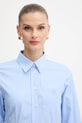 Хлопковая рубашка Marella голубой 2523116074200