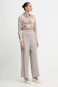 Πουκάμισο Marella Emme by Marella 2525116091200 καφέ AW25