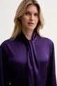 Srajca Calvin Klein vijolična LV044D125G