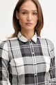 Barbour koszula bawełniana BRENDON szary LSH1353