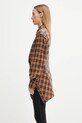 Сорочка Andersson Bell Twist Check atb1361w коричневий AW25
