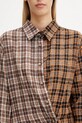 Andersson Bell shirt Twist Check brown atb1361w