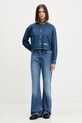 Τζιν πουκάμισο Karl Lagerfeld Jeans A4W11002 σκούρο μπλε AW25