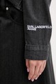 Karl Lagerfeld Jeans koszula jeansowa A4W11001 szary