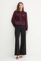 Morgan koszula CLOCLO bordowy AW25