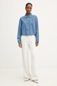 Morgan koszula jeansowa CBLING niebieski AW25