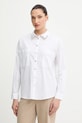 Morgan camicia tessuto elasticizzato bianco CRISTO