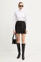 Karl Lagerfeld koszula z dodatkiem bawełny A4W11038 biały AW25