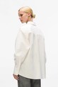 Βαμβακερό πουκάμισο Karl Lagerfeld A4W11022 λευκό AW25