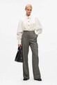 Βαμβακερό πουκάμισο Karl Lagerfeld λευκό A4W11022