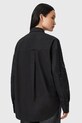 Хлопковая рубашка AllSaints GEMI чёрный W028PD