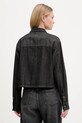 Odzież Guess Jeans koszula bawełniana W5BH0D.D6161 czarny