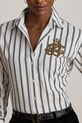 Бавовняна сорочка Lauren Ralph Lauren білий 200979991