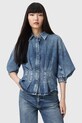 Traper košulja AllSaints NANCY bez uzorka plava W104PD
