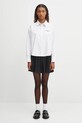 Carhartt WIP camicia in cotone W'''''''' L/S Cassel Shirt I035299.35GXX nero