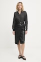Never Fully Dressed koszula NFDTO1920 zielony AW25