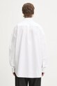 Odzież Fiorucci koszula bawełniana Angel Patch Relaxed Fit W02SMTLO055CO01WH01 biały