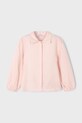 Mayoral koszula dziecięca aplikacja różowy 4133.6K.Mini.9BYA