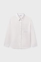Παιδικό βαμβακερό πουκάμισο Mayoral 7197.8G.Junior.9BYA μπεζ AW25