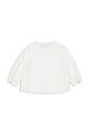 Otroška bombažna srajca Konges Sløjd RILO COLLAR SHIRT GOTS KS103966.9BYA bela AW25