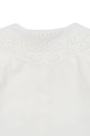 Fete Konges Sløjd cămașă de bumbac pentru copii RILO COLLAR SHIRT GOTS KS103966.9BYA alb