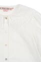 Otroška bombažna srajca Konges Sløjd RILO COLLAR SHIRT GOTS bela KS103966.9BYA