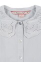 Παιδικό βαμβακερό πουκάμισο Konges Sløjd RILO COLLAR SHIRT GOTS μπλε KS103966.9BYA