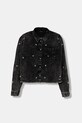 Guess koszula jeansowa dziecięca casual czarny J5BH02.D4IC0.9BYA