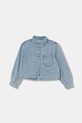 Dětská riflová košile United Colors of Benetton riflovina modrá 59K4CQ04F.G.seasonal