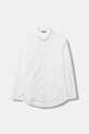 Detská bavlnená košeľa United Colors of Benetton bavlna biela 5EW7CQ04A.G.seasonal