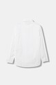 Detská bavlnená košeľa United Colors of Benetton 5EW7CQ04A.G.seasonal biela AW25