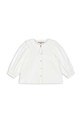 Konges Sløjd koszula bawełniana dziecięca COEUR COLLAR SHIRT GOTS KS104267.9BYA biały AW25